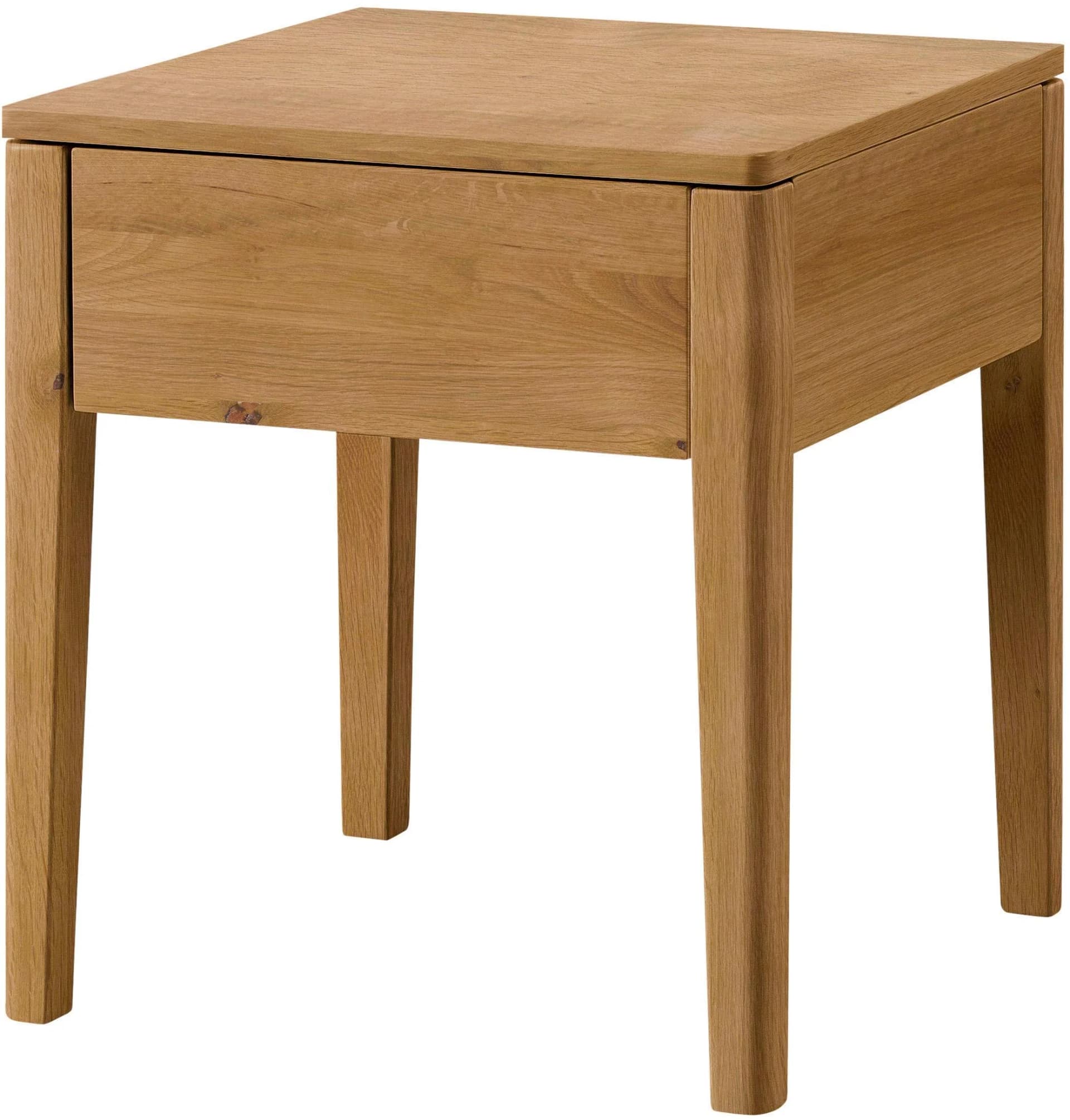 Nachtkonsole HASENA Styly Wildeiche Massivholz Braun