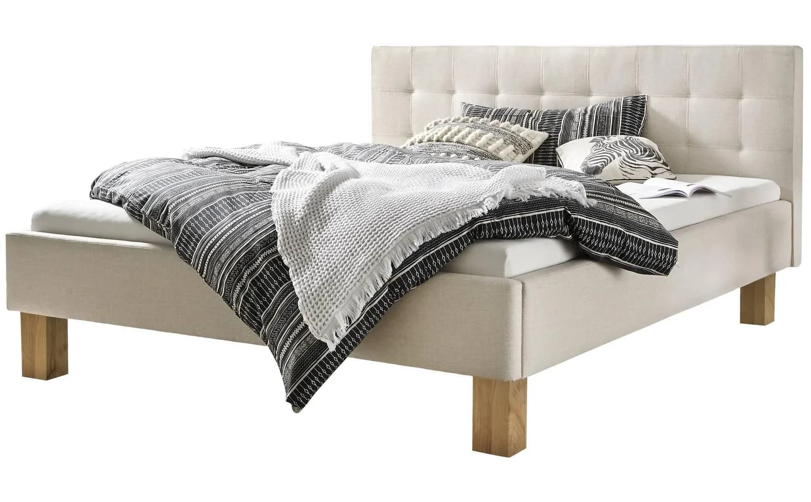 Polsterbett HASENA NOEMI 100% Polyester Bezug
