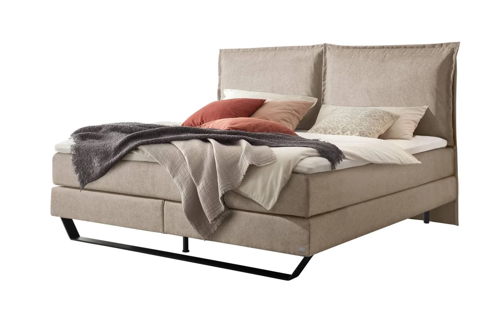 Boxspringbett HASENA CELINA mit Topper und Taschenfederkern