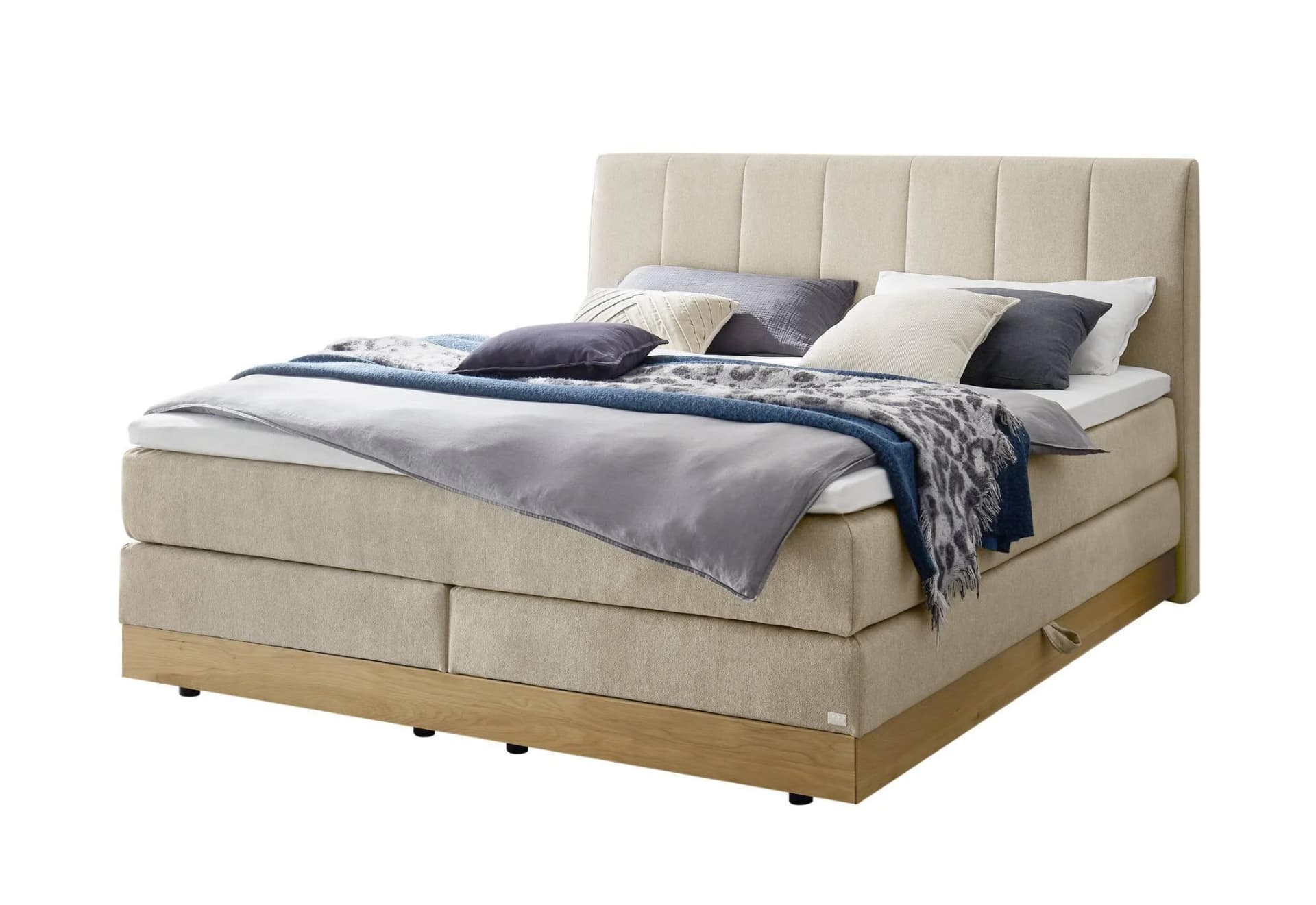 Boxspringbett HASENA PEDROSA 160x200cm mit Topper
