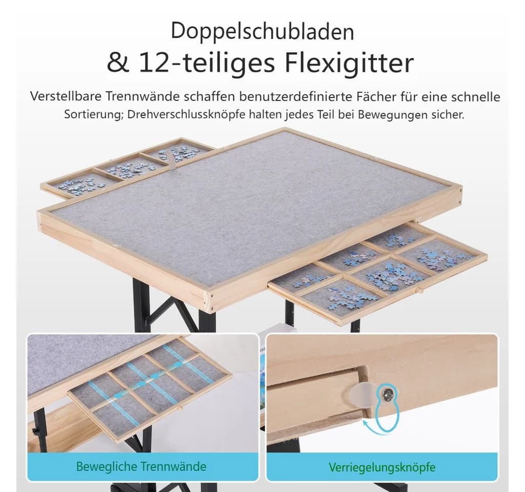 Insma Puzzleunterlage Puzzletisch 1500-Teile