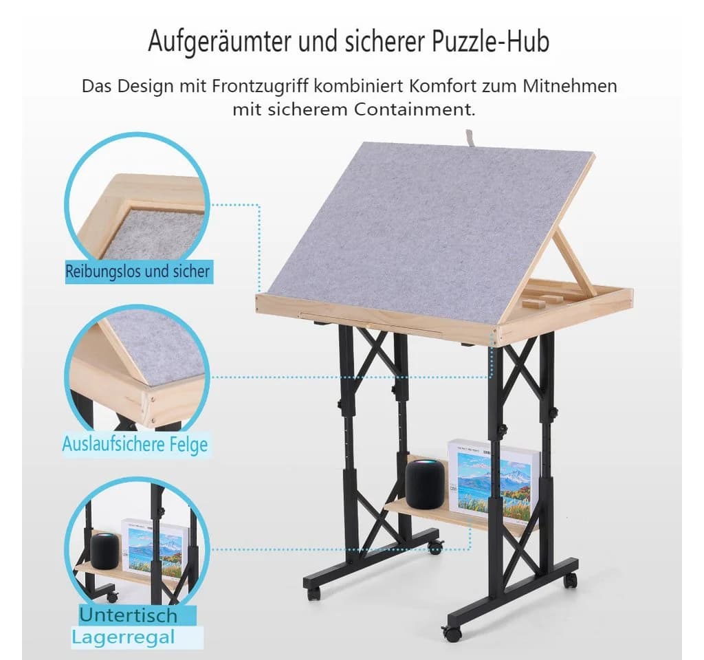 Insma Puzzleunterlage Puzzletisch 1500-Teile - Bild 4