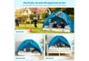 Insma Spielzelt 2 IN 1 Kinder Spielhaus Bettzelt Prinzessin Zelt Bild 1