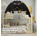 Insma Spielzelt 2 IN 1 Kinder Spielhaus Bettzelt Bild 5