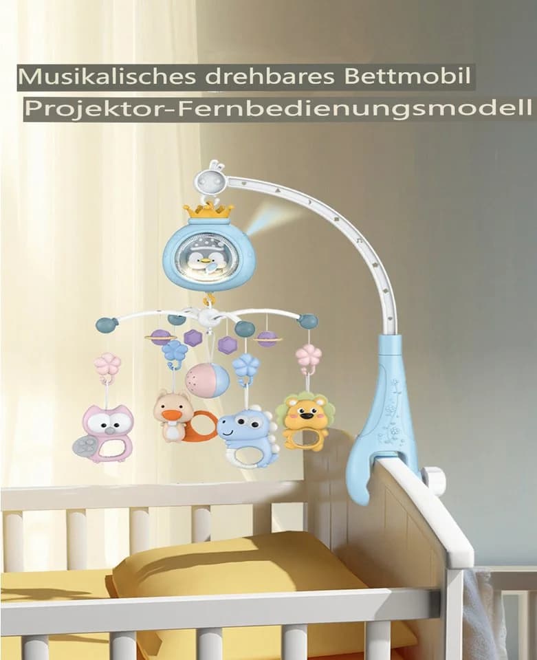 Insma Mobile Baby Mobile Pinguin-Projektionsmobile für Kinderbett Krippe