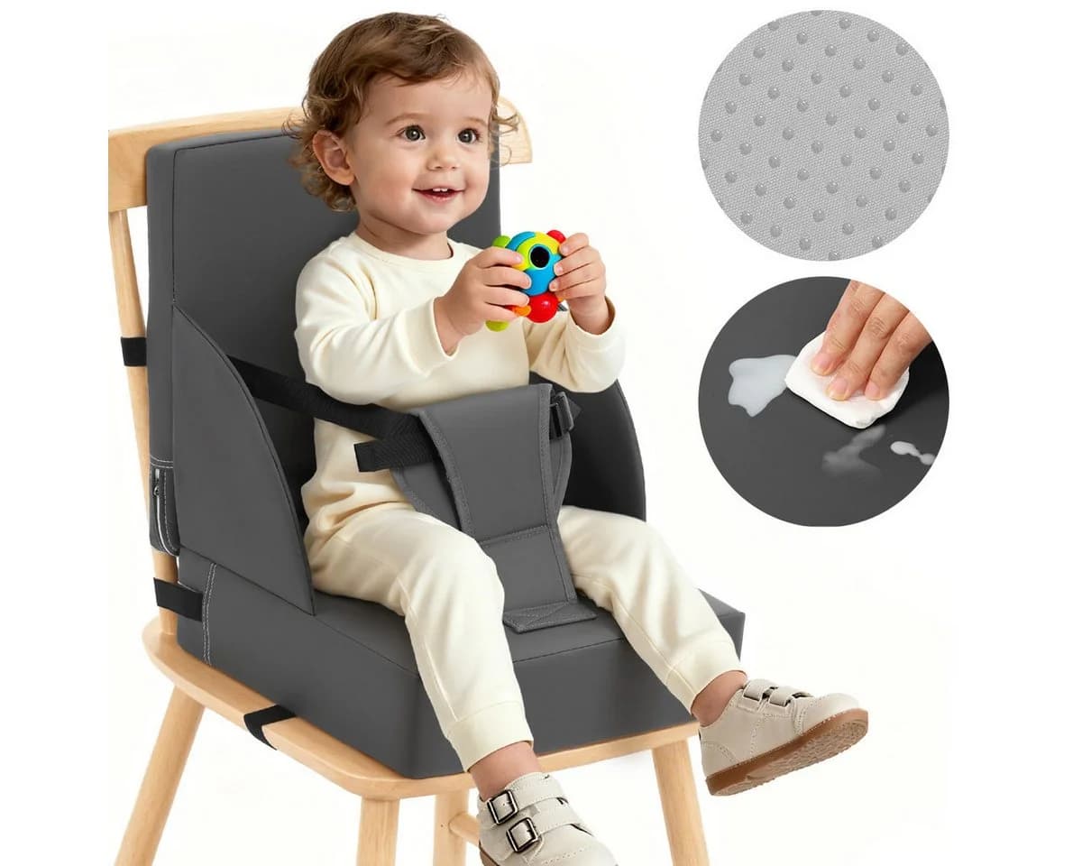 Insma Kindersitzerhöhung Kunstleder 3-Punkt-Gurte - Bild 2