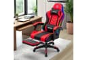 Insma Gaming-Stuhl mit Massagefunktion, RGB LED & 180° Liegefunktion Bild 1