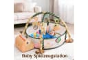 Insma 3-in-1 Baby Spielmatte mit Giraffen-Design und 30 Ozeanbällen Bild 1