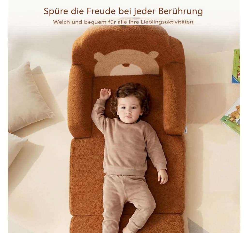Insma Kindersofa 2-in-1 Bär - Bild 5