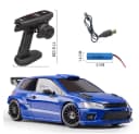 Insma RC-Auto 1:28 4WD Drift Rennfahrzeug Blau 10 km/h Bild 5