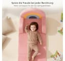 Insma 2-in-1 Kinder-Sofa Braun - Schlafsofa & Spielsofa Bild 3
