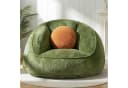 Insma Sitzsack XL 120cm Avocadogrün mit Kissen Bild 2