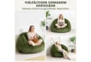 Insma Sitzsack XL 120cm Avocadogrün mit Kissen Bild 3