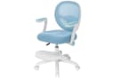 Insma Kinder-Drehstuhl ergonomisch höhenverstellbar mit Fußstütze blau Bild 2