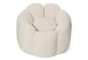 Insma Sitzsack Blumenform Beige Ergonomischer Relaxsessel Bild 2