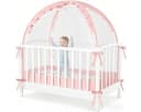 CAVEEN Betthimmel Rosa Moskitonetz Faltbar Bild 2