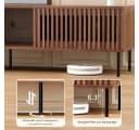 Insma Lowboard TV-Schrank Walnuss MidCentury Modern Bild 4