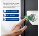 Insma Tresor mit Fingerabdruck & Zahlencode Schwarz Bild 5