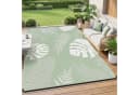 GOTGELIF Outdoorteppich Grün Boho-Stil Wetterfest Bild 2