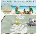 GOTGELIF Outdoorteppich Grün Boho-Stil Wetterfest Bild 5