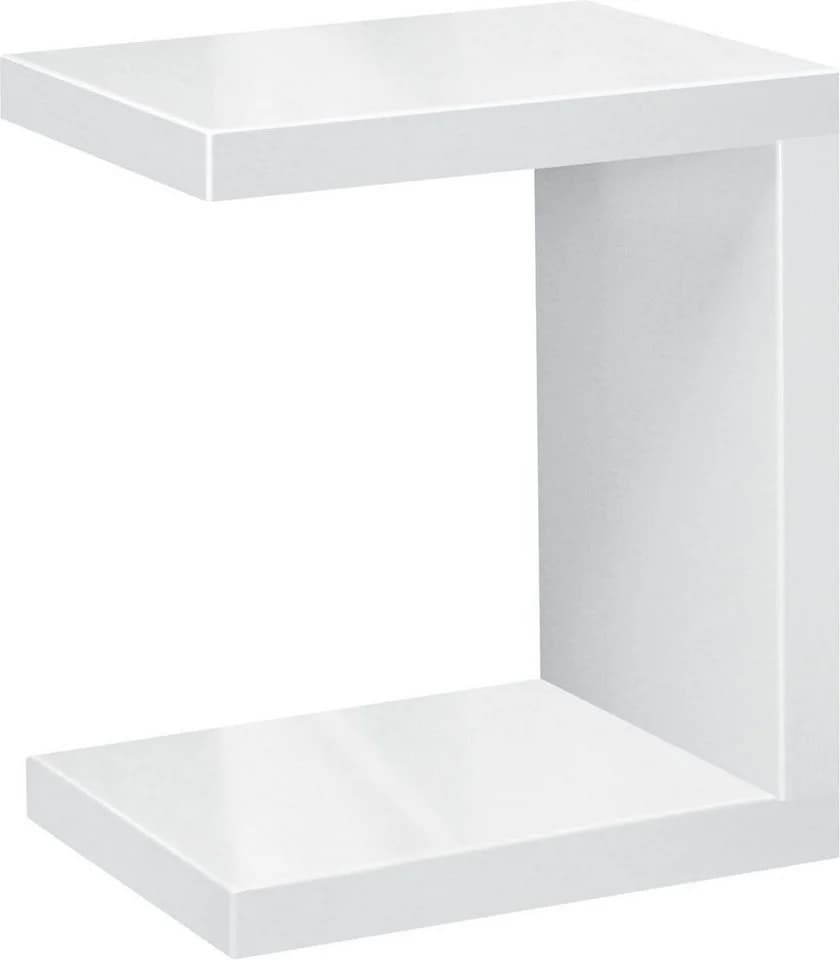 INOSIGN Beistelltisch Weiß U-Form Modern - Bild 2