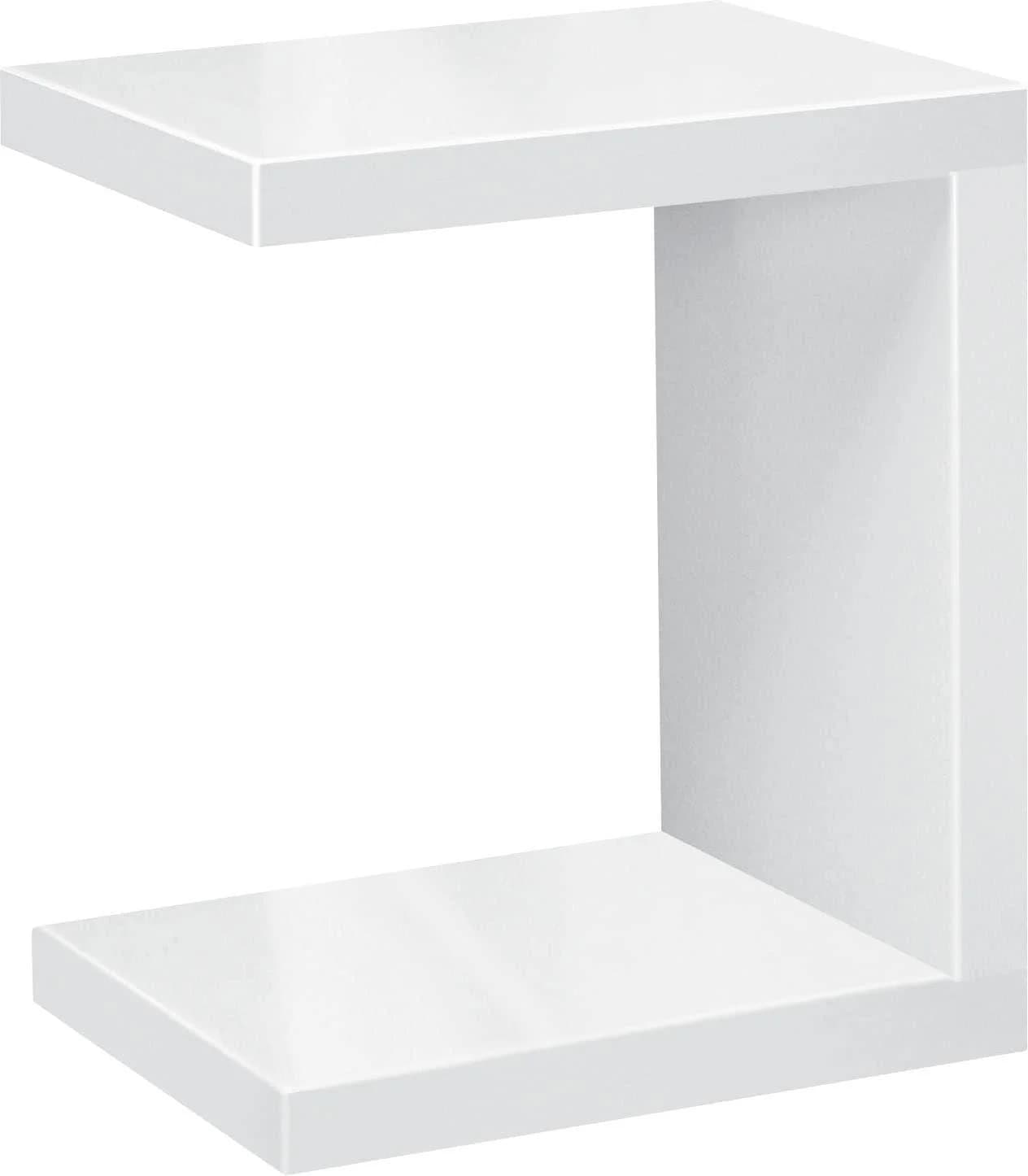 INOSIGN Beistelltisch Weiß U-Form Modern - Bild 4