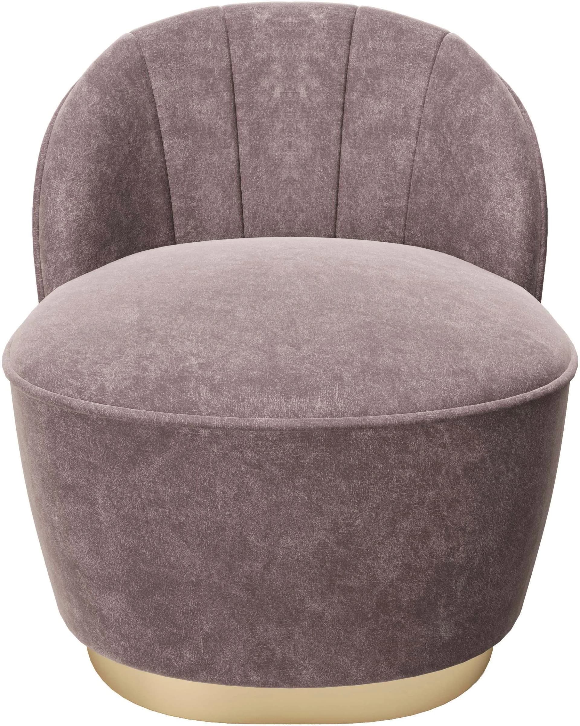 Cocktailsessel PLAYBOY STELLA Altrosa Samt - Bild 2