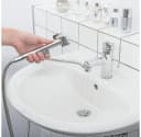 CORNAT Waschbeckenbrause-Set 125 cm verchromt mit Umsteller Bild 5