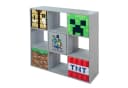 Minecraft Regal 9 Fächer Grau mit Push-to-Open Türen Bild 4
