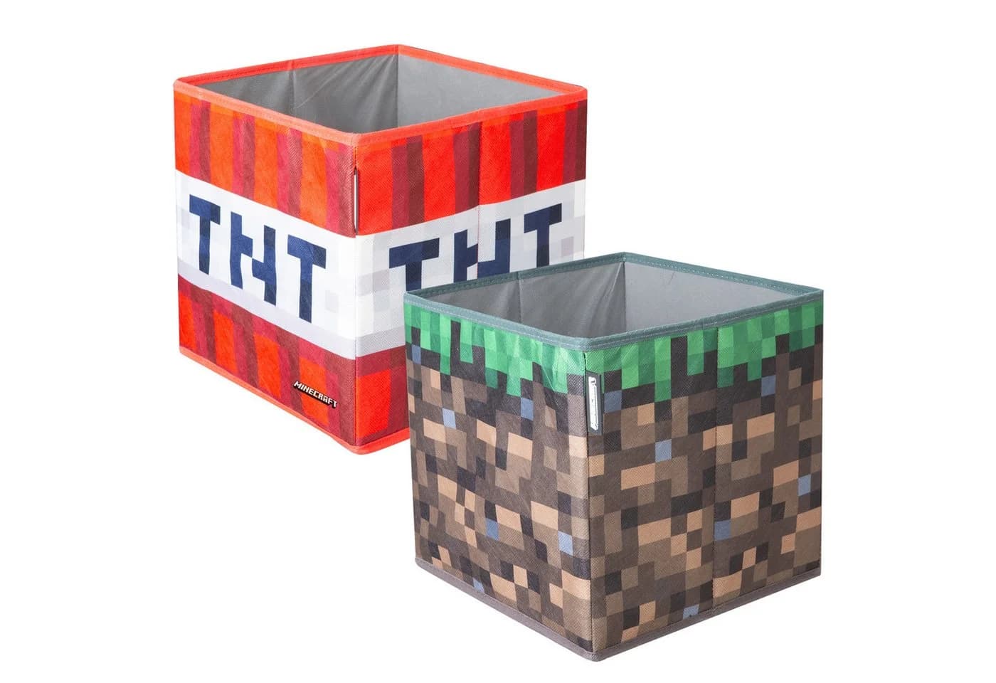 Minecraft Aufbewahrungsbox 2er Set Stoff Box faltbar mit Minecraft Motiven - Bild 5