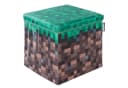 Minecraft Aufbewahrungsbox & Sitzbox - Gras-Block Design - Quadratisch 30 cm Bild 2