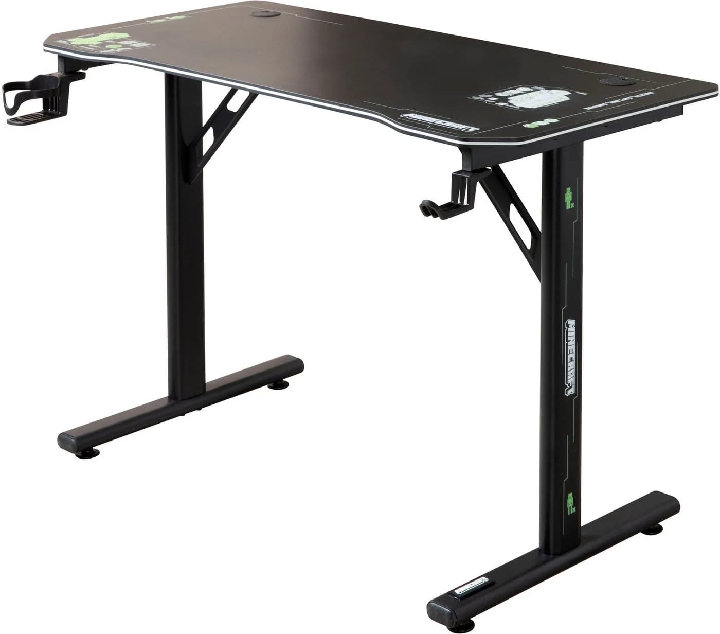 Phoenix Gamingtisch Schwarz Holzwerkstoff - Bild 4