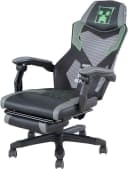 PHOENIX Gaming-Stuhl Minecraft Creeper Design Schwarz Grau Bild 5