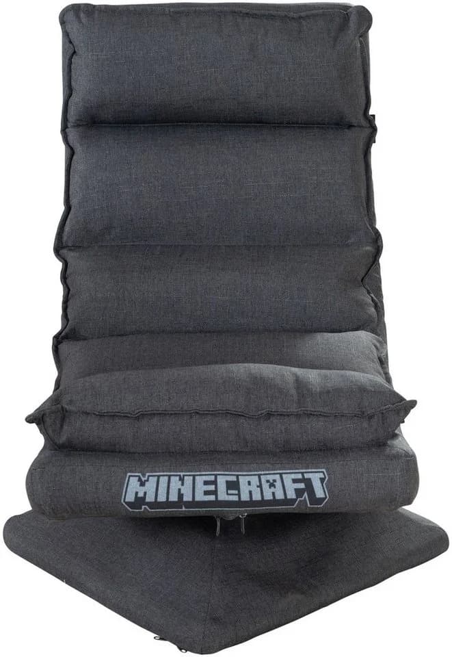 roba Minecraft Loungesessel Grau 360°-Drehfunktion