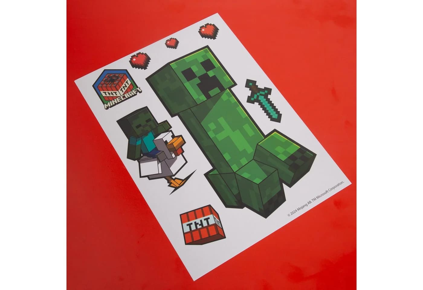 Minecraft Wandtattoo Sticker Vinylfolie Über 50 Motive Alex Steve Creeper - Bild 3