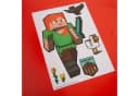 Minecraft Wandtattoo Sticker Vinylfolie Über 50 Motive Alex Steve Creeper Bild 4