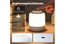 BOOD LED Nachttischlampe Dimmbar mit Touch-Sensor & USB-Aufladung Bild 4