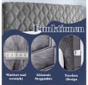 TUWENA Bettkopfteilhusse mit Taschen Dehnbar Staubdicht Bild 1