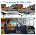 TUWENA Autositzkissen Memory Foam Keilkissen Schwarz Bild 4