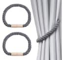 TUWENA Magnetische Vorhang Raffhalter 2 Stück Baumwolle Bild 2