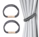 TUWENA Magnetische Vorhang Raffhalter 2 Stück Baumwolle Bild 2