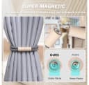 TUWENA Magnetische Vorhang Raffhalter 2 Stück Baumwolle Bild 4