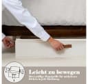 TUWENA Unterbettkommode 2 Stück Aufbewahrungsbox mit Klarem Fenster Bild 4