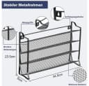 TUWENA Gewürzregal Stehend & Wand Gewürz Organizer Bild 1