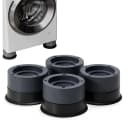 TUWENA Vibrationsdämpfer 4 Stück Waschmaschinenfüße Rutschfest Bild 2