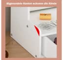 TUWENA Schreibtisch Organizer mit Schublade aus Holz-Kunststoff-Platte Bild 3