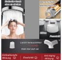 AFKSMILE Handbrause Hochdruck 1.5m Schlauch 3 Düsen Antikalk Bild 5