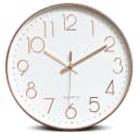 TUWENA Wanduhr 30cm Lautlos Kunststoff Modern Klassisch Bild 2