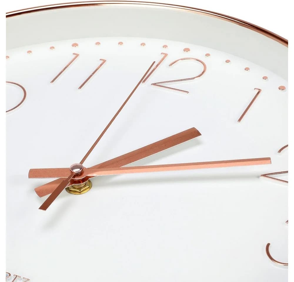 TUWENA Wanduhr 30cm Lautlos Kunststoff Modern Klassisch - Bild 4