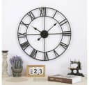 TUWENA Wanduhr 40/50cm Römische Ziffer Quarz Uhr Bild 1